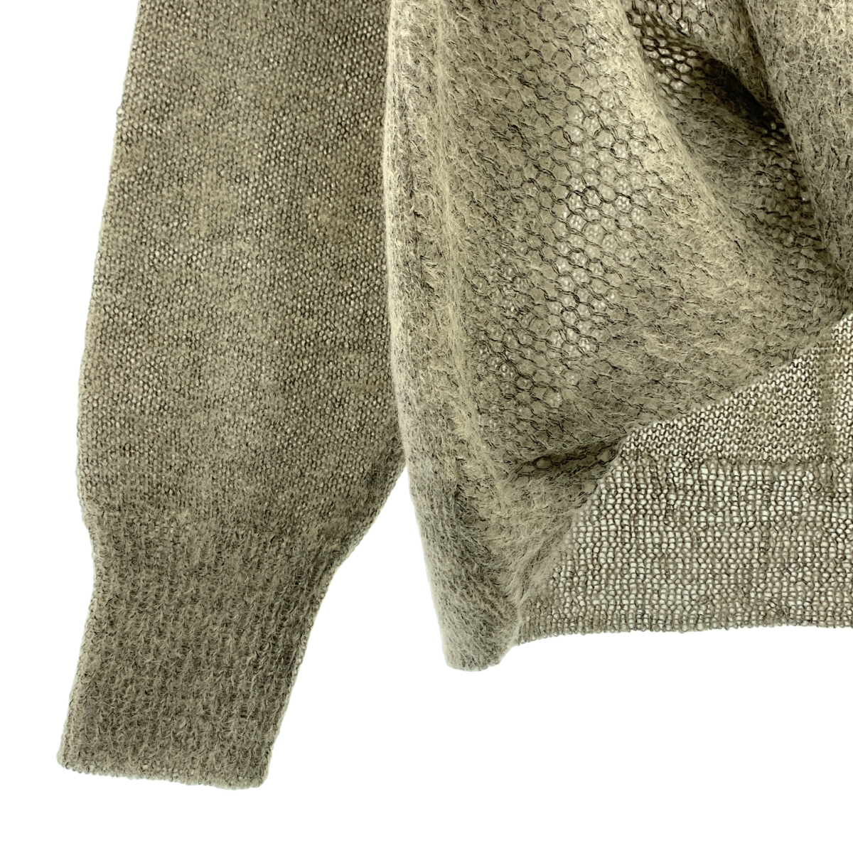 SUPPORT SURFACE / サポートサーフェス モヘア ウール カシュクール プルオーバーニット