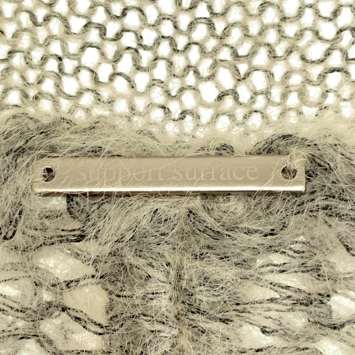 SUPPORT SURFACE / サポートサーフェス モヘア ウール カシュクール プルオーバーニット