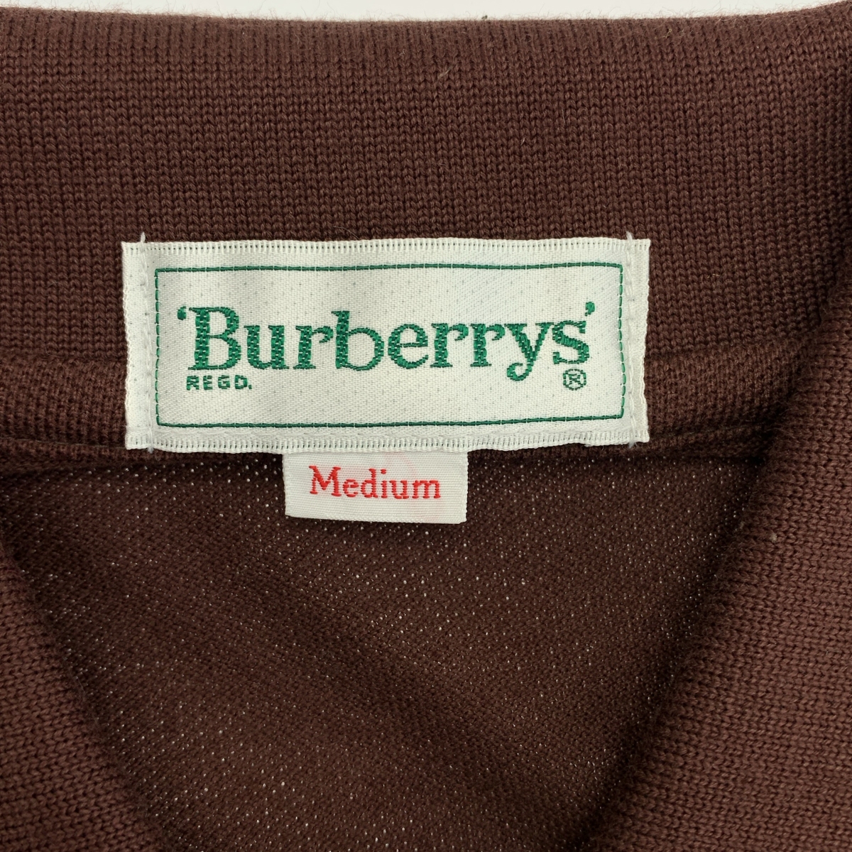 Burberrys / バーバリーズ ノバチェックボタン ポロ カットソー