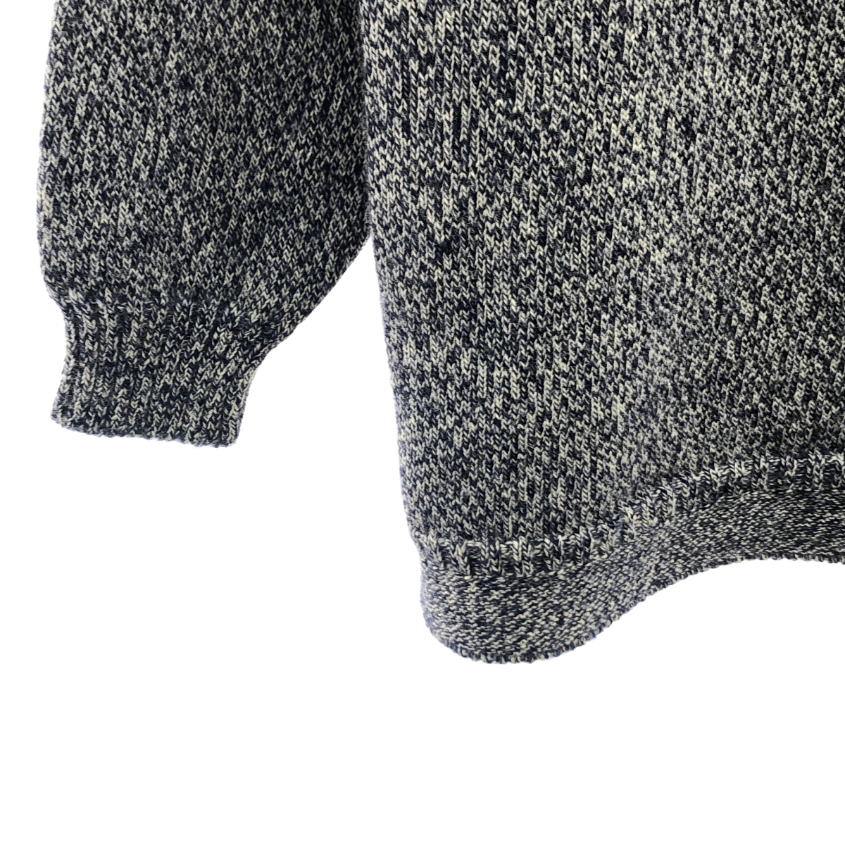 その他 ウール 霜降り ボートネックニット