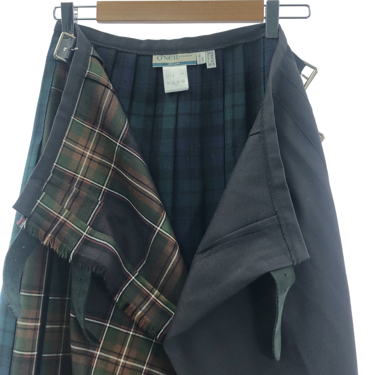 O'NEIL OF DUBLIN / オニールオブダブリン タータンチェック ロングキルトスカート