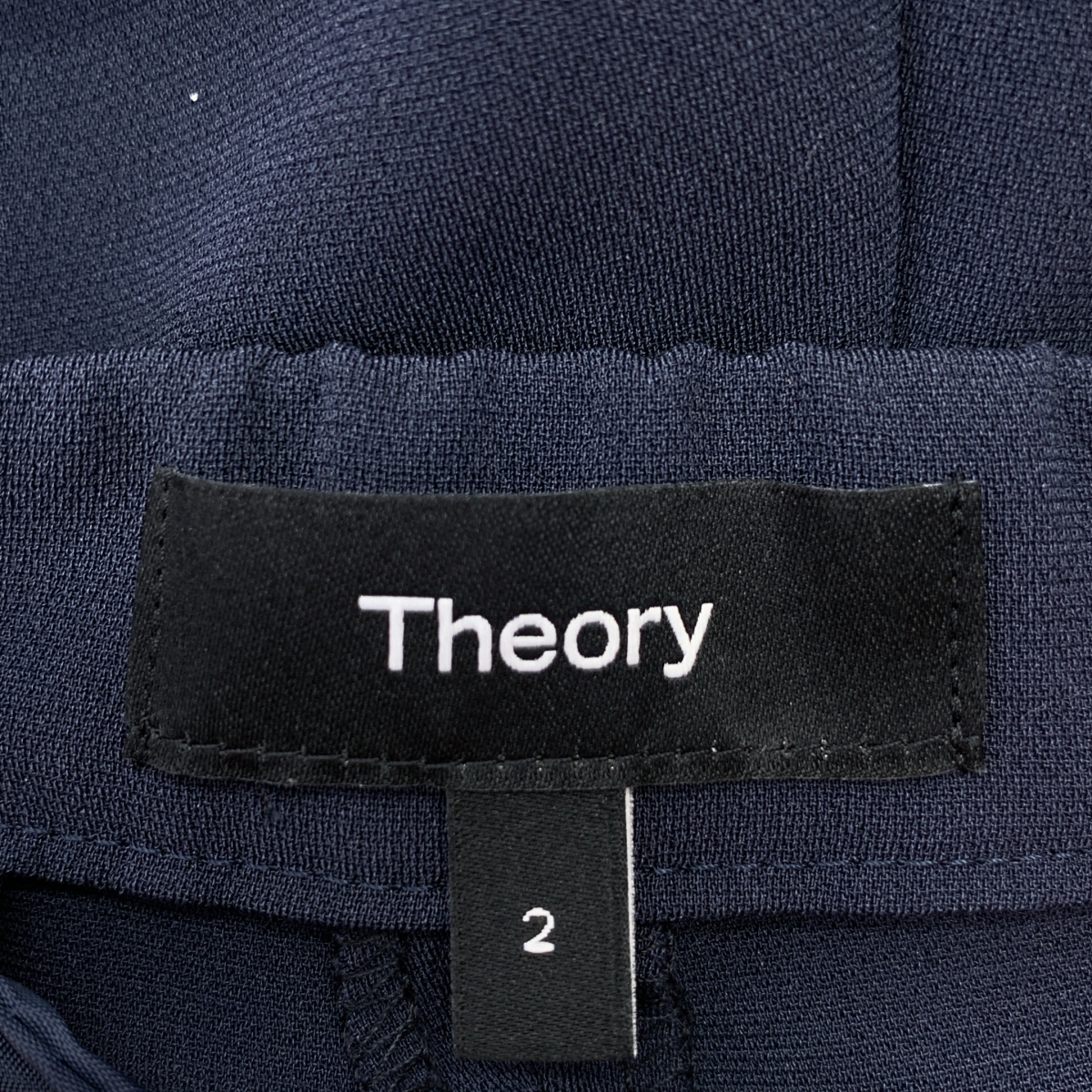 theory / セオリー トリアセテート Jステッチ / ウエストゴム イージー パンツ