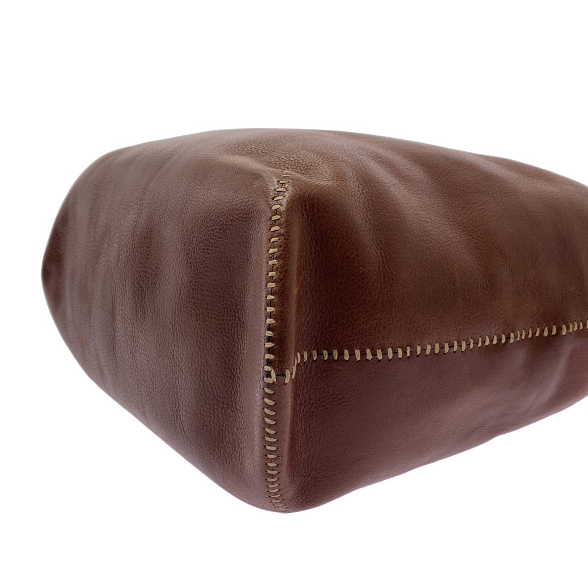 Henry Cuir / アンリークイール レザー ステッチ トートバッグ