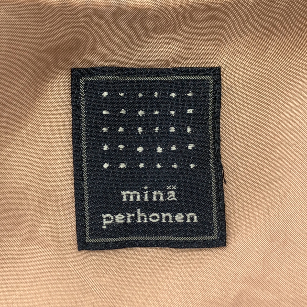 mina perhonen / ミナペルホネン sunny rain ウール 総柄プリント ノースリーブワンピース