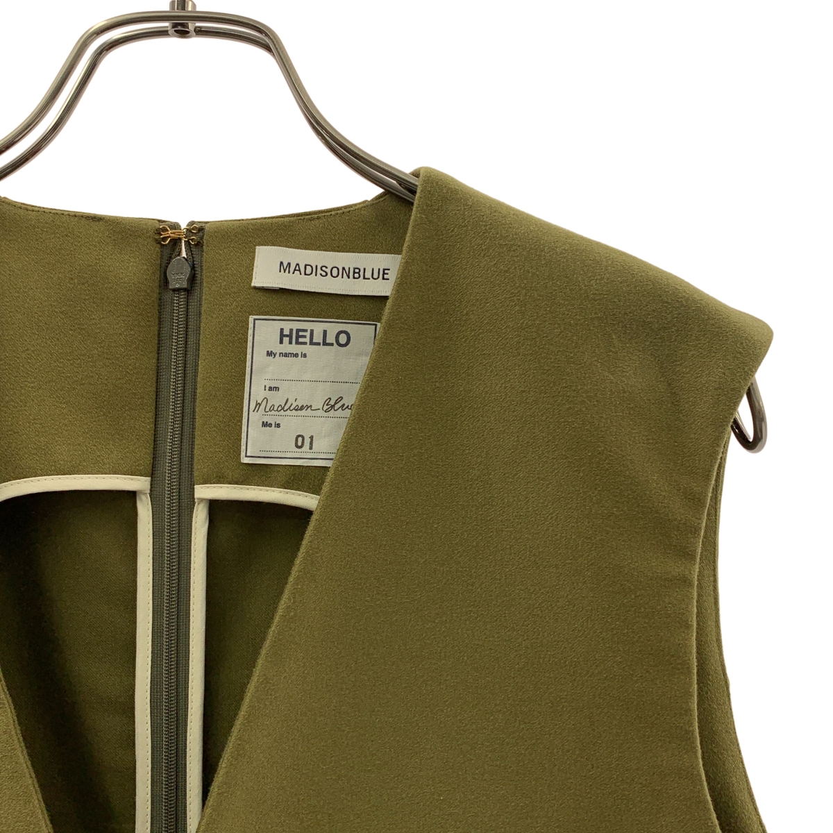 MADISON BLUE / マディソンブルー スリット サイドポケット ノースリーブ ワンピース