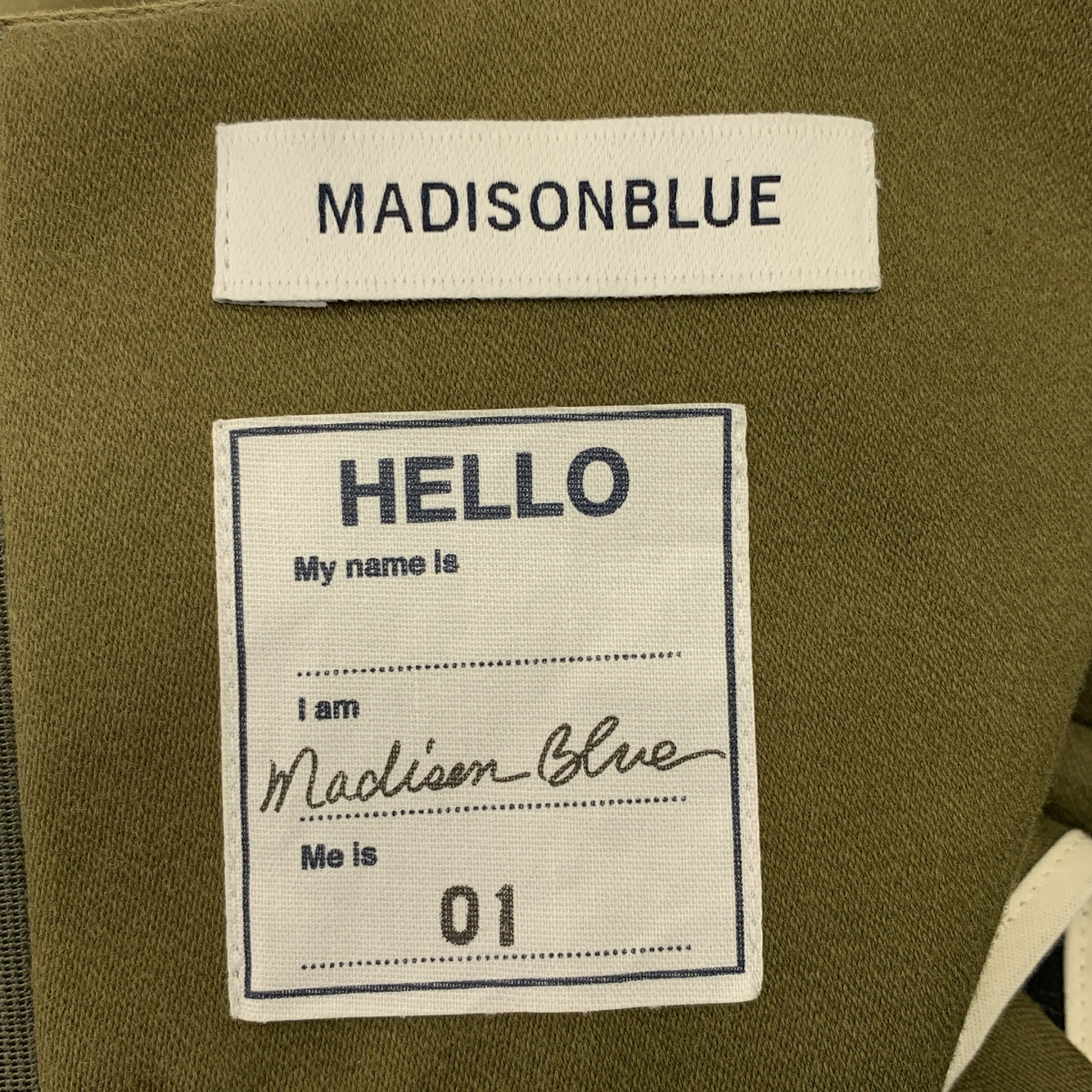 MADISON BLUE / マディソンブルー スリット サイドポケット ノースリーブ ワンピース