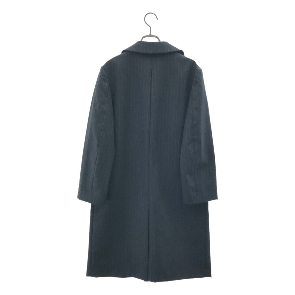 COMME des GARCONS COMME des GARCONS / コムコム ウール ストライプ ステンカラーコート