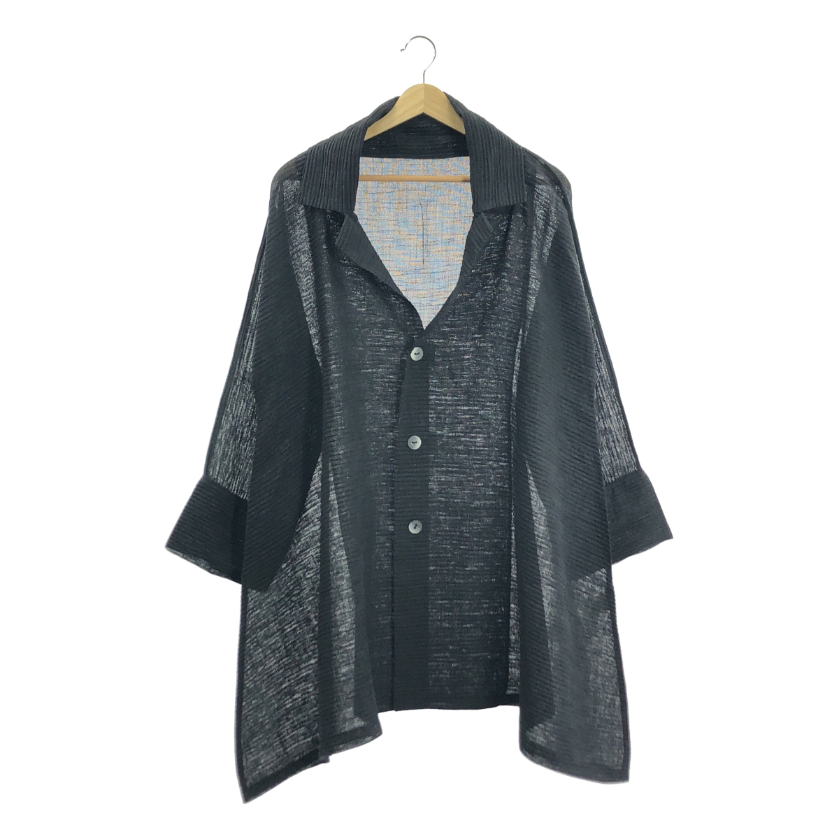ISSEY MIYAKE / イッセイミヤケ 変形 プリーツ シングル オーバー ジャケット