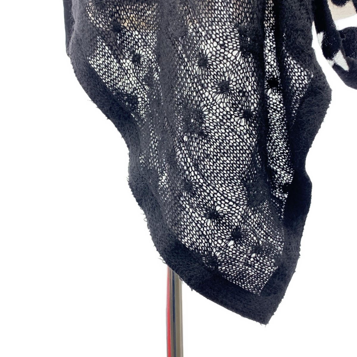 tao COMME des GARCONS / タオコムデギャルソン レース ニット アシンメトリートップス