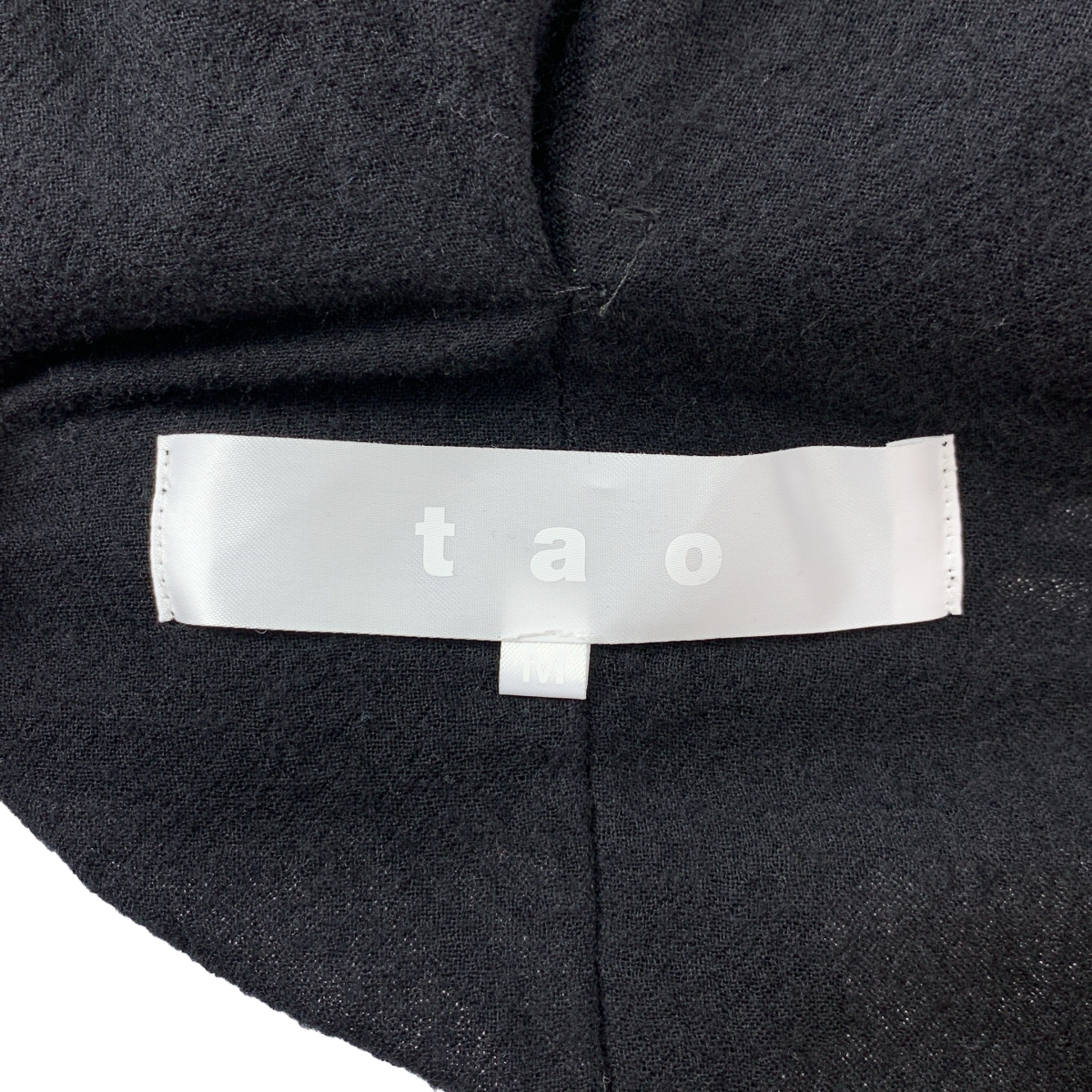 tao COMME des GARCONS / タオコムデギャルソン レース ニット アシンメトリートップス