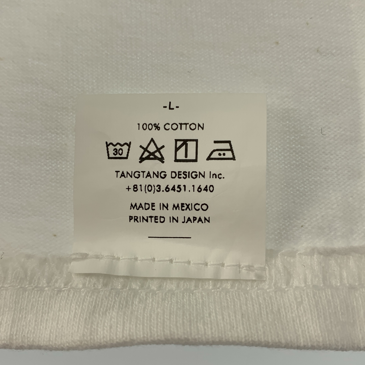 TANGTANG / タンタン × GASATANG 忌野清志郎デビュー50周年 プリントTシャツ