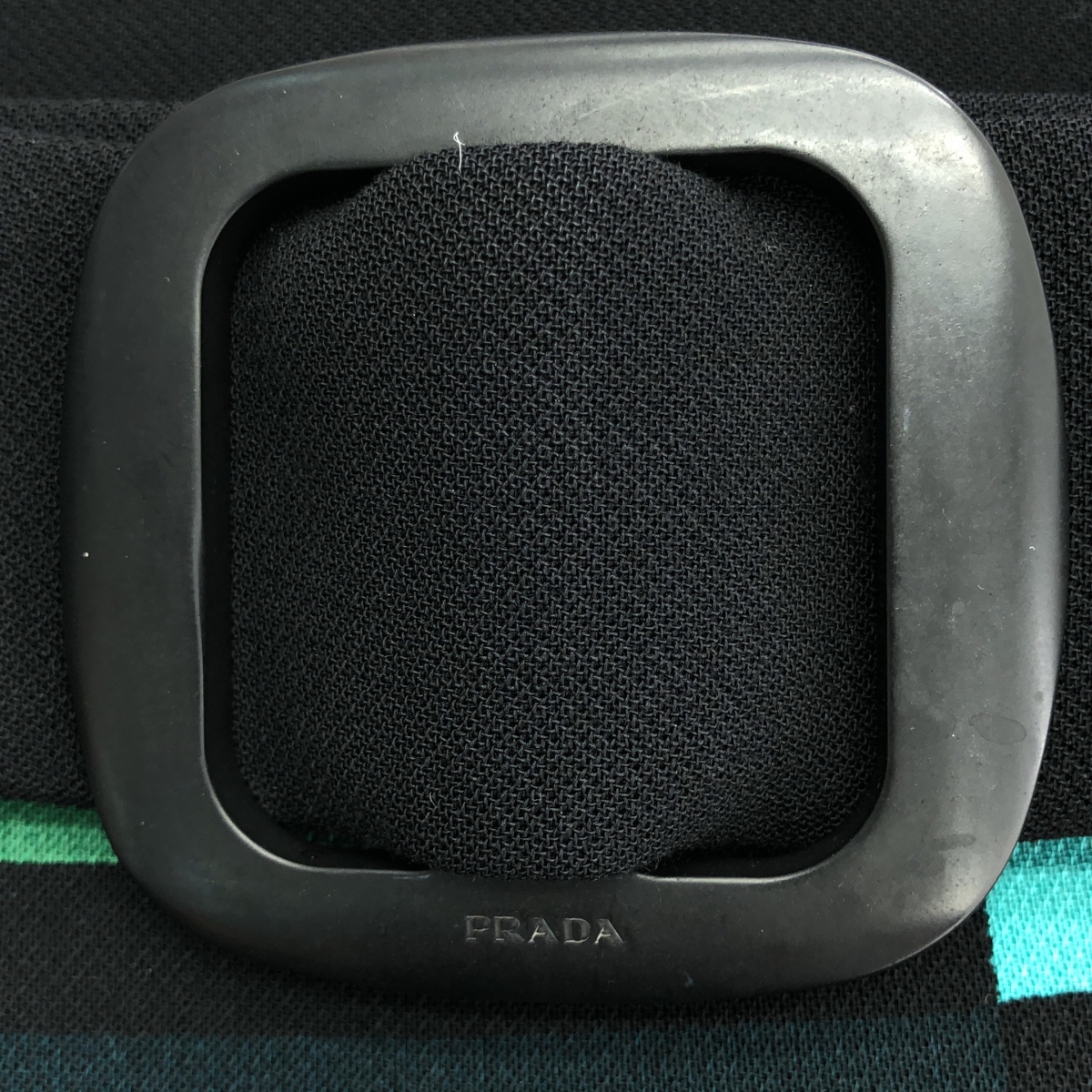 PRADA / プラダ ベルト 切替 デザイン スカート