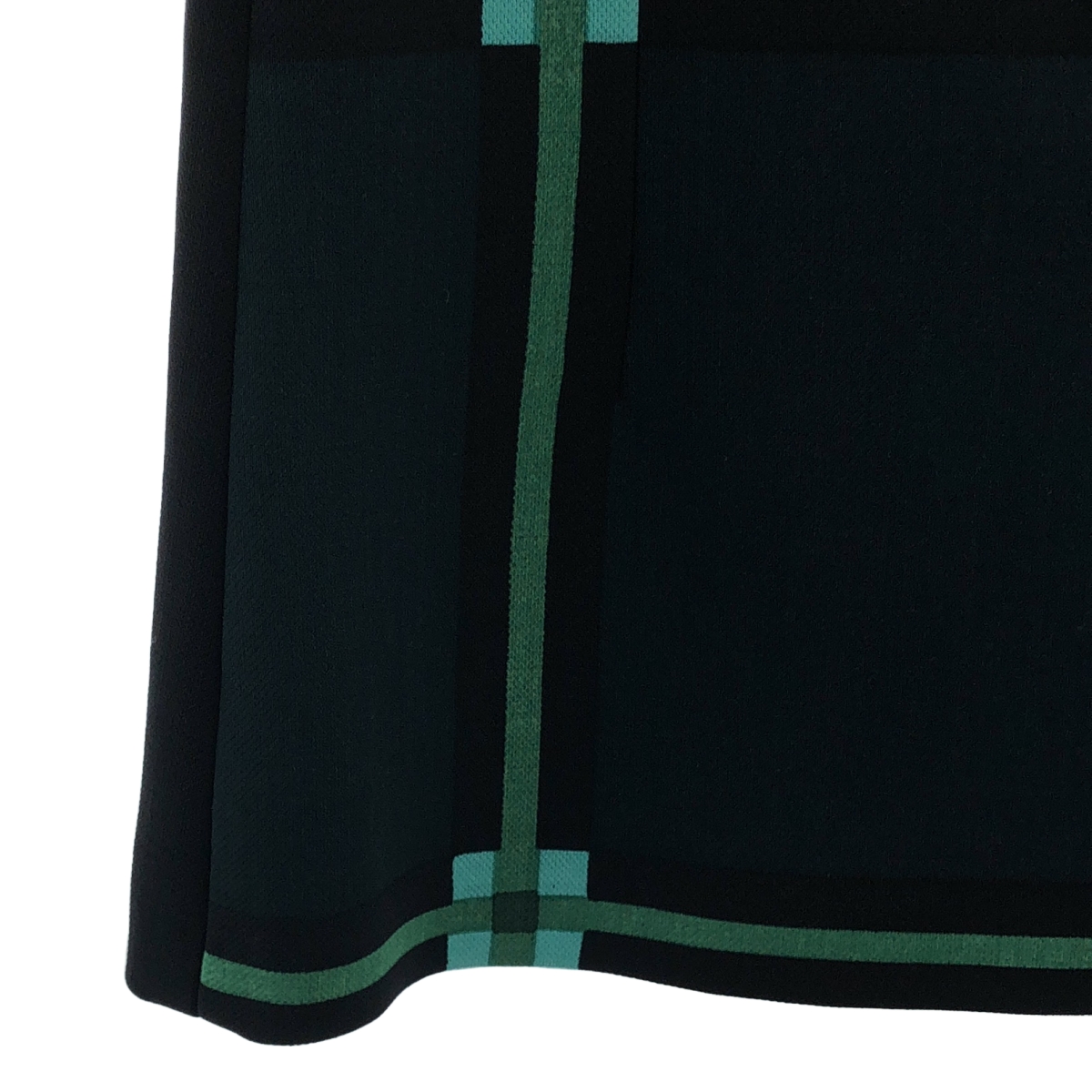 PRADA / プラダ ベルト 切替 デザイン スカート