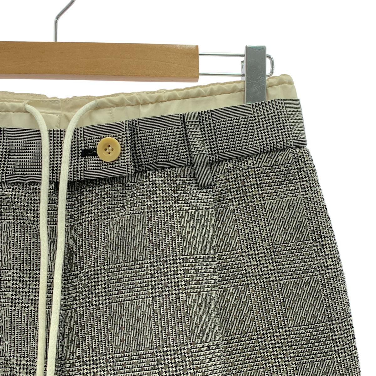 sacai / サカイ グレンチェック レイヤード パンツ