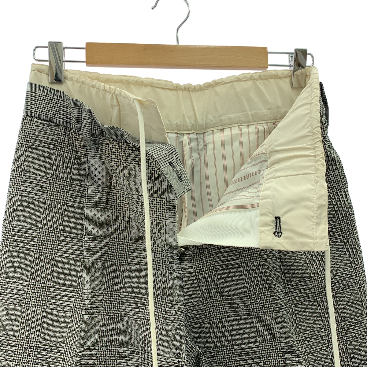 sacai / サカイ グレンチェック レイヤード パンツ