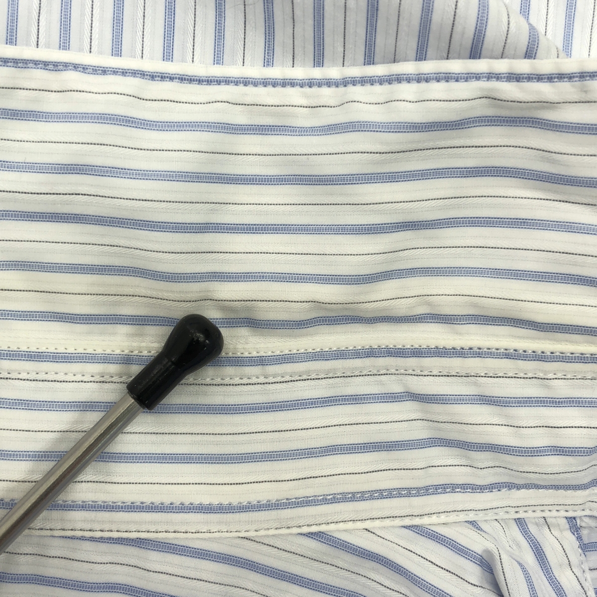 COMME des GARCONS HOMME PLUS / コムデギャルソンオムプリュス コットン ストライプ切替 シャツ