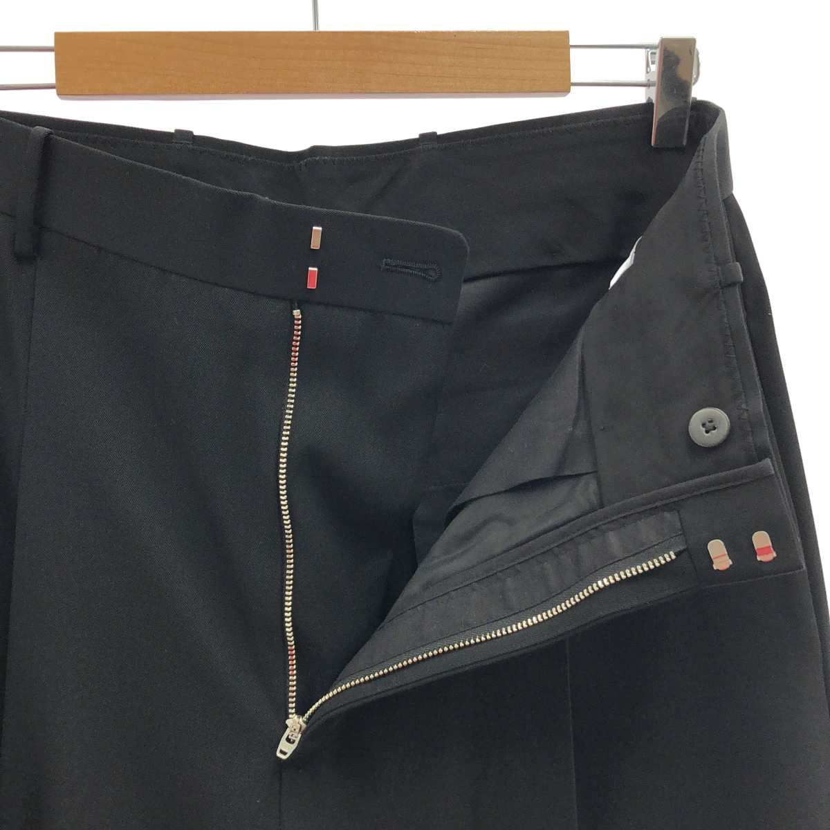 H BEAUTY&YOUTH / エイチビューティアンドユース ライトギャバ 1 プリーツ ワイドパンツ