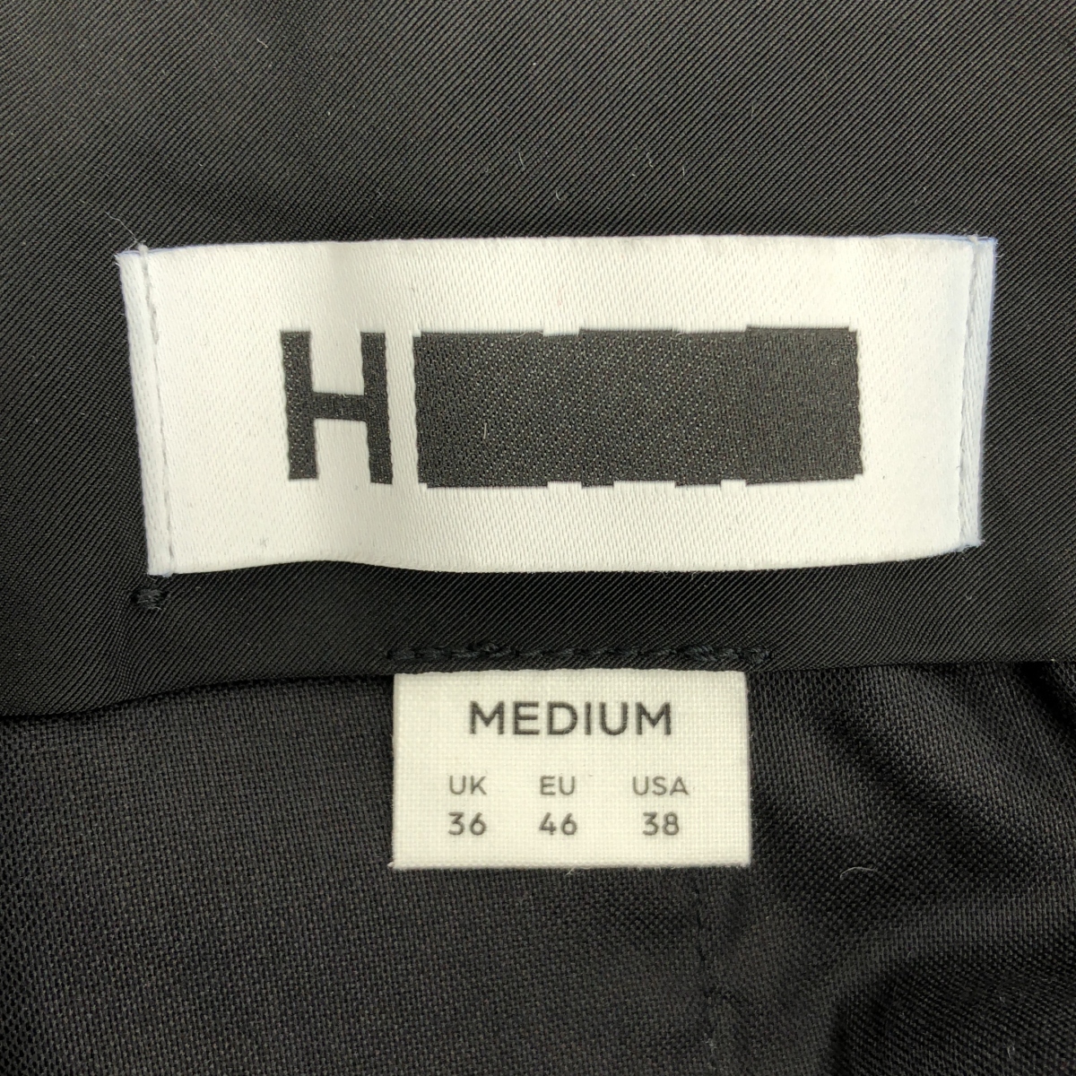 H BEAUTY&YOUTH / エイチビューティアンドユース ライトギャバ 1 プリーツ ワイドパンツ