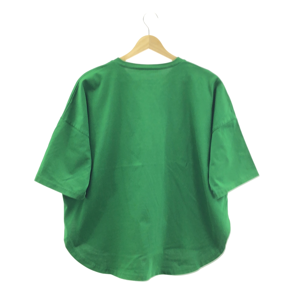 ENFOLD / エンフォルド ペルーコットン天竺 ルーズBOX / ラウンドカット Tシャツ カットソー