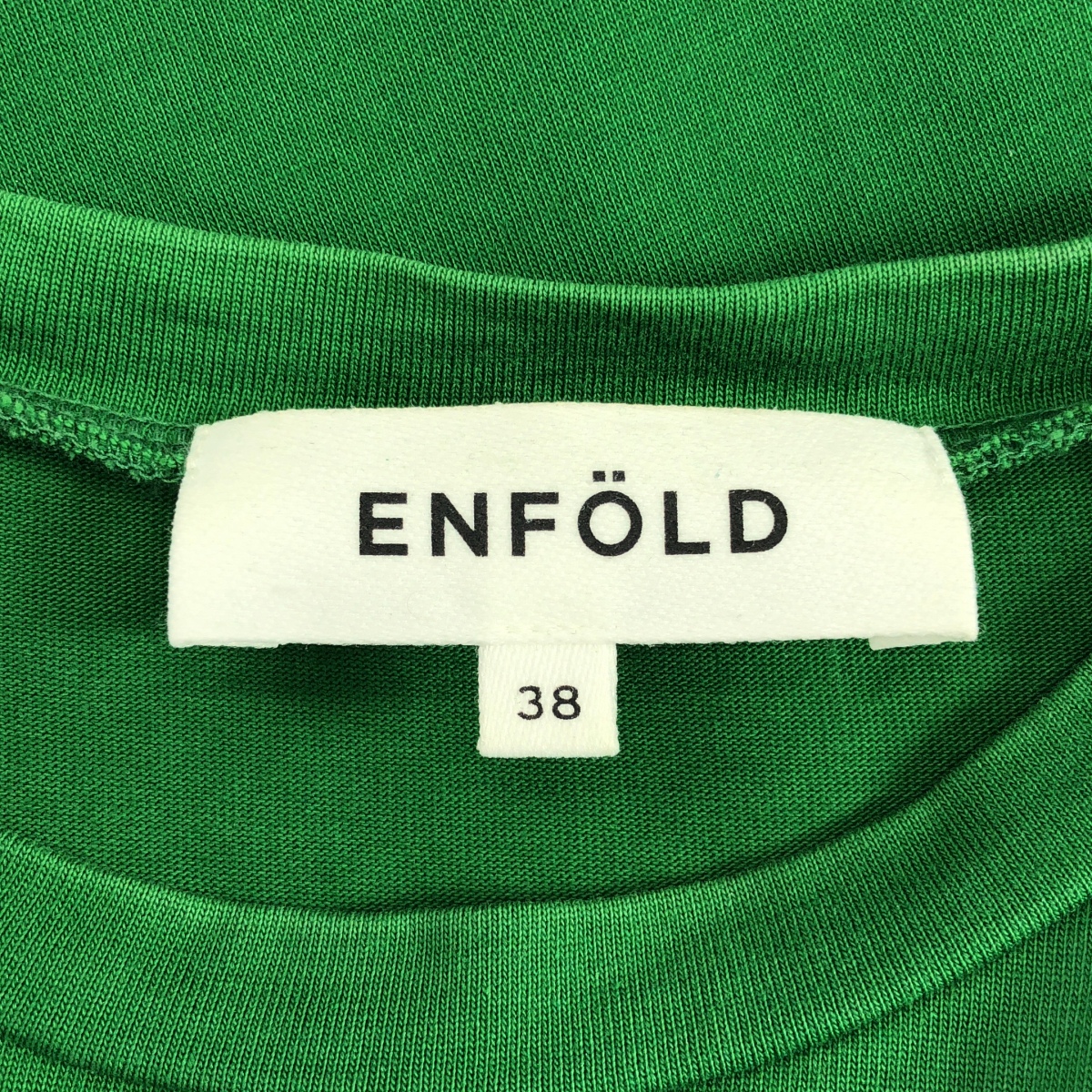 ENFOLD / エンフォルド ペルーコットン天竺 ルーズBOX / ラウンドカット Tシャツ カットソー