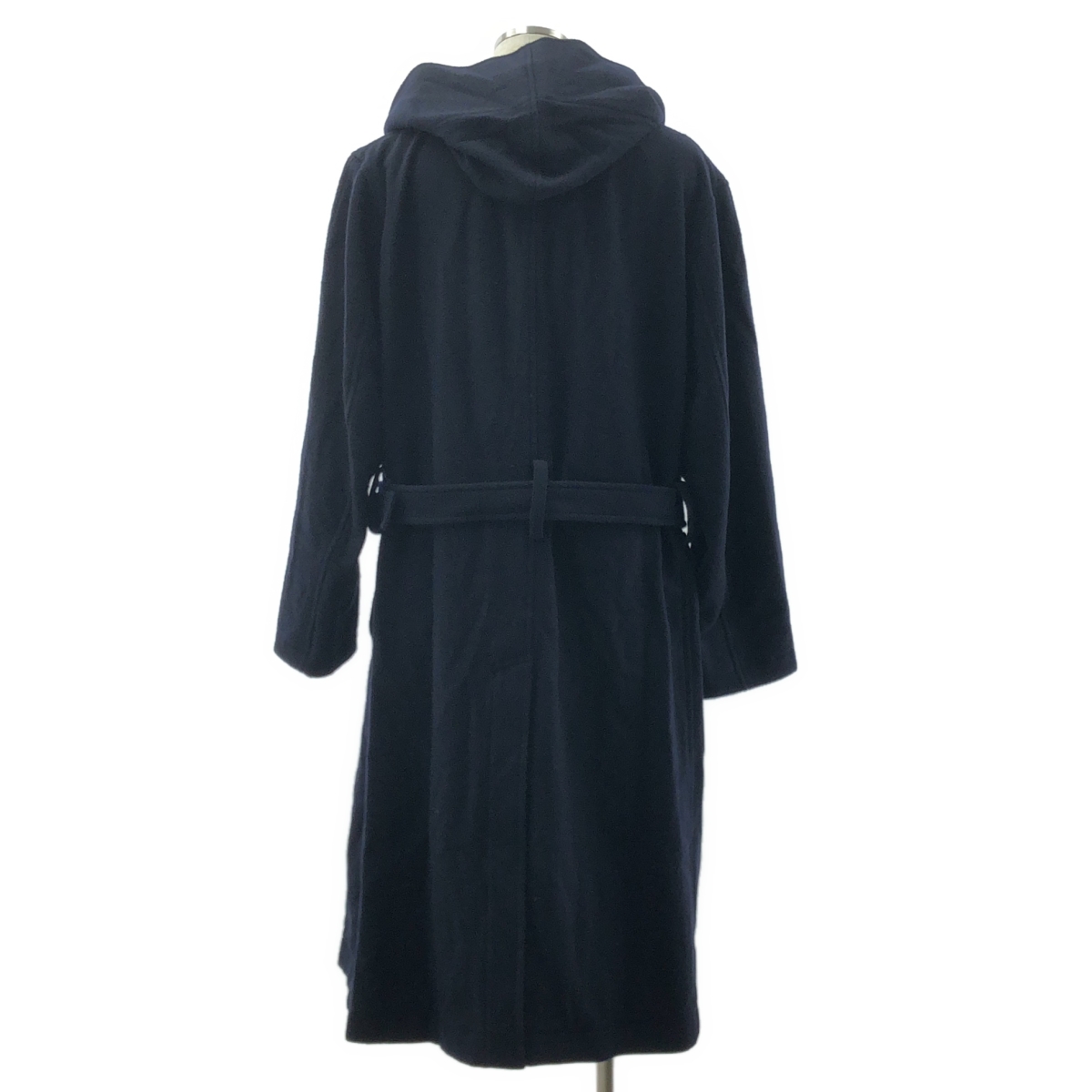 Ground Y / グラウンドワイ ウール ベルテッド オーバー コート フーディ