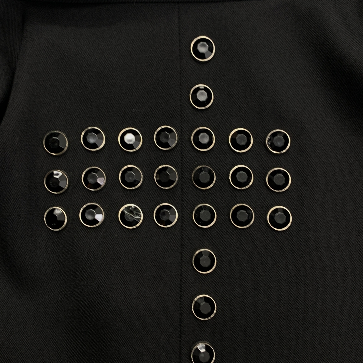 robe de chambre COMME des GARCONS / ローブドシャンブルコムデギャルソン スタッズ装飾 3B シングルブレスト テーラード ジャケット / 総裏地