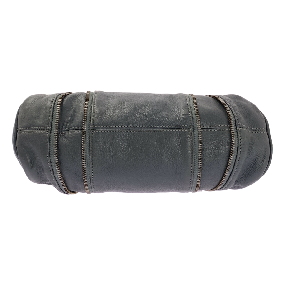 その他 2Way レザー ジップディティール ミニボストン ショルダーバッグ