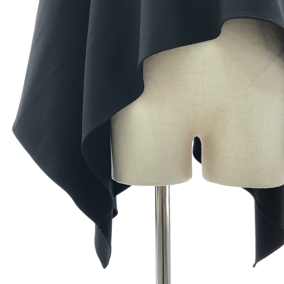 Deuxieme Classe / ドゥーズィエムクラス トリアセジョーゼット スクエアポンチョ