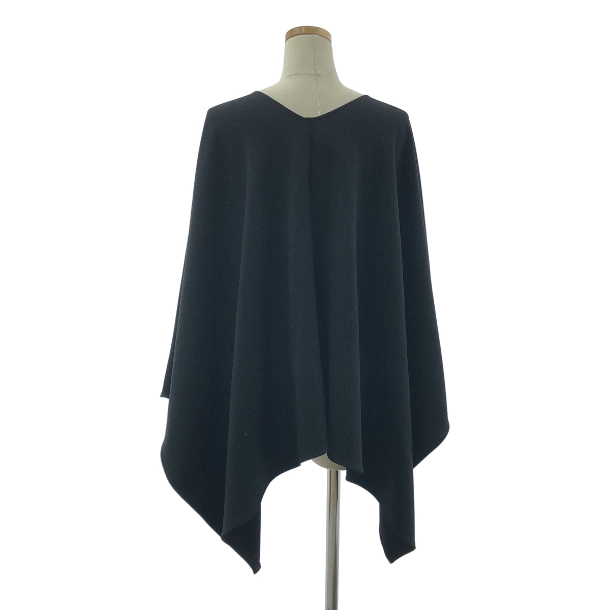 Deuxieme Classe / ドゥーズィエムクラス トリアセジョーゼット スクエアポンチョ