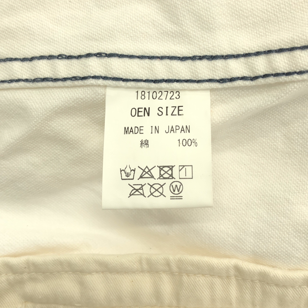 HOLIDAY / ホリデイ BIG WORK JACKET 袖ロゴプリント デニム トラッカージャケット