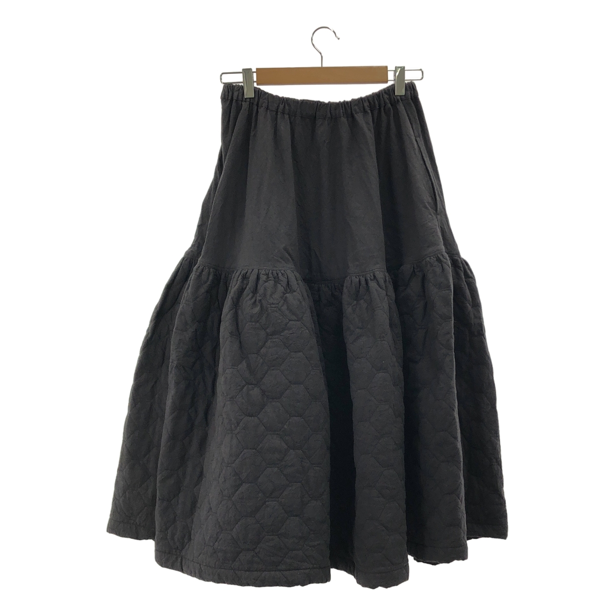 urakata / ウラカタ セギディリア キルティング ティアード ドローストリング スカート