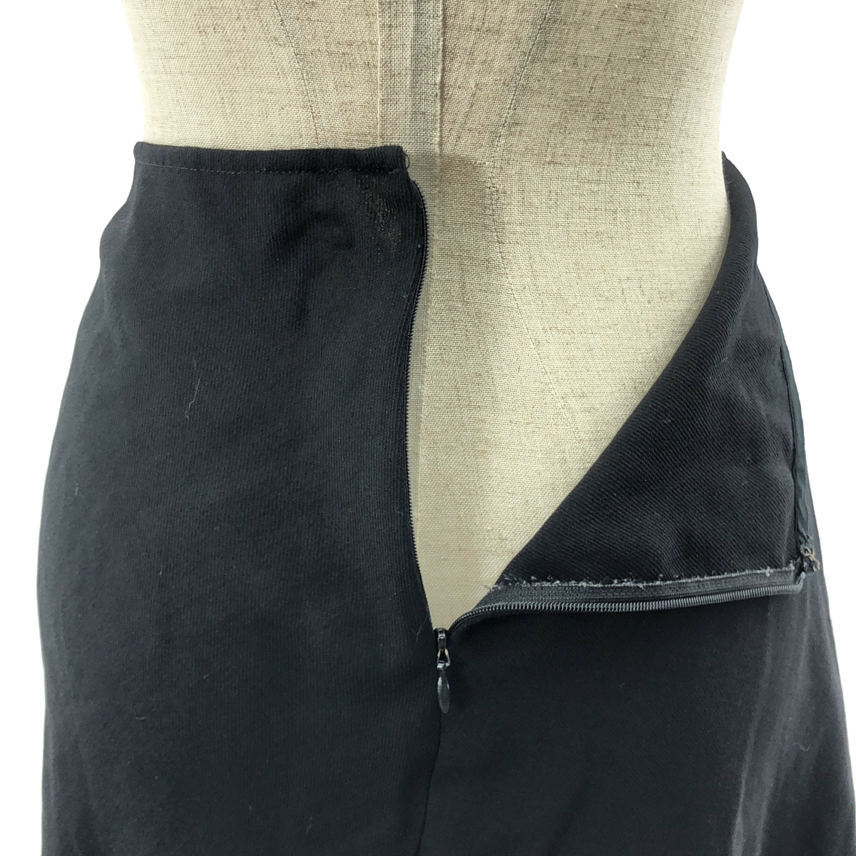 JUNYA WATANABE COMME des GARCONS / ジュンヤワタナベ ウール 裁断 カットオフ フレアスカート