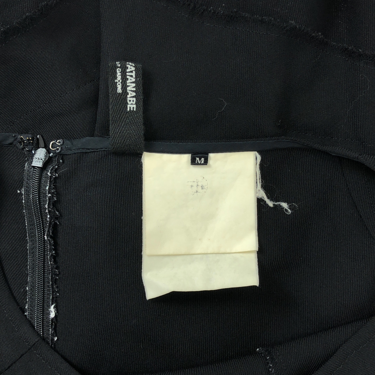 JUNYA WATANABE COMME des GARCONS / ジュンヤワタナベ ウール 裁断 カットオフ フレアスカート