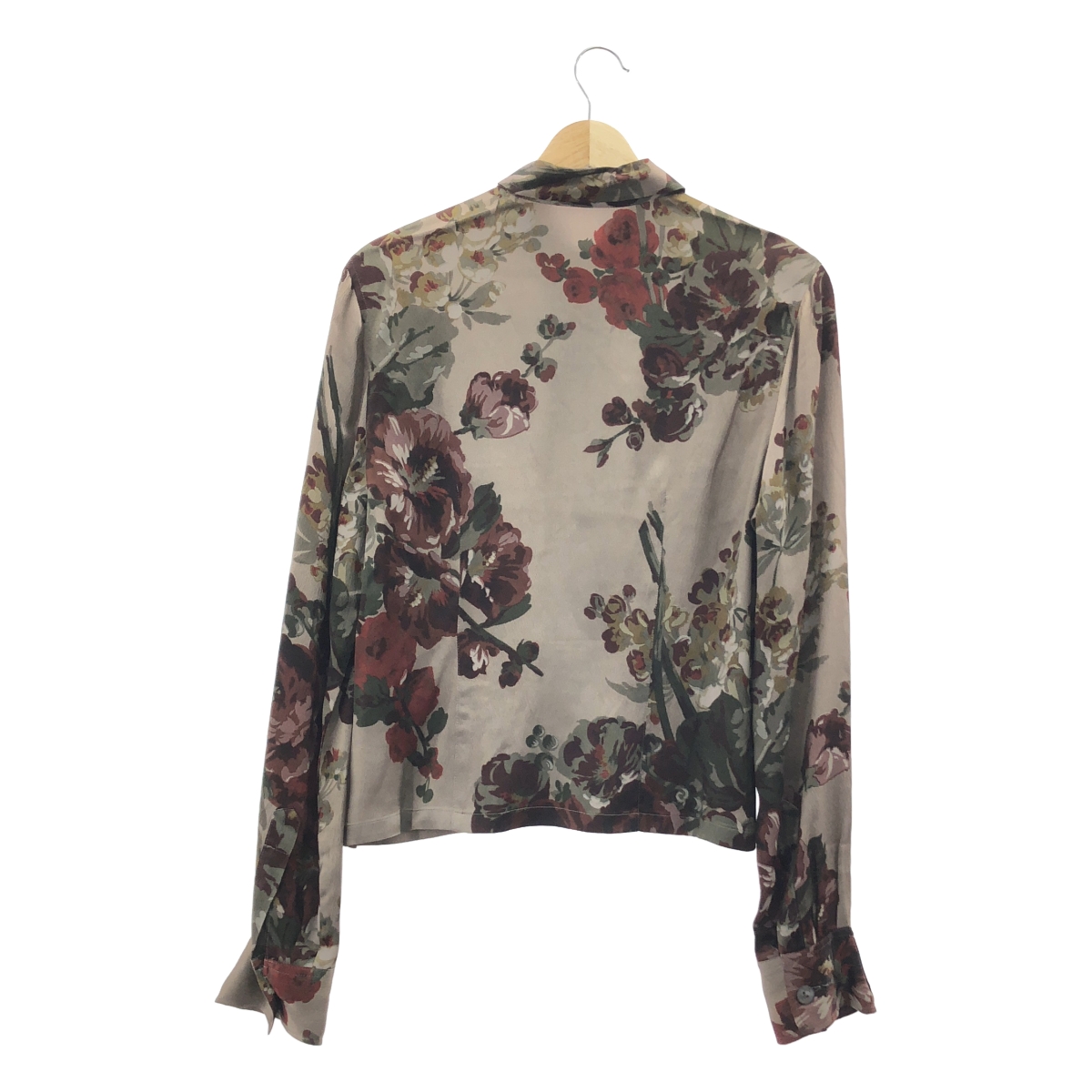 DRIES VAN NOTEN / ドリスヴァンノッテン シルク混 フローラル シャツ