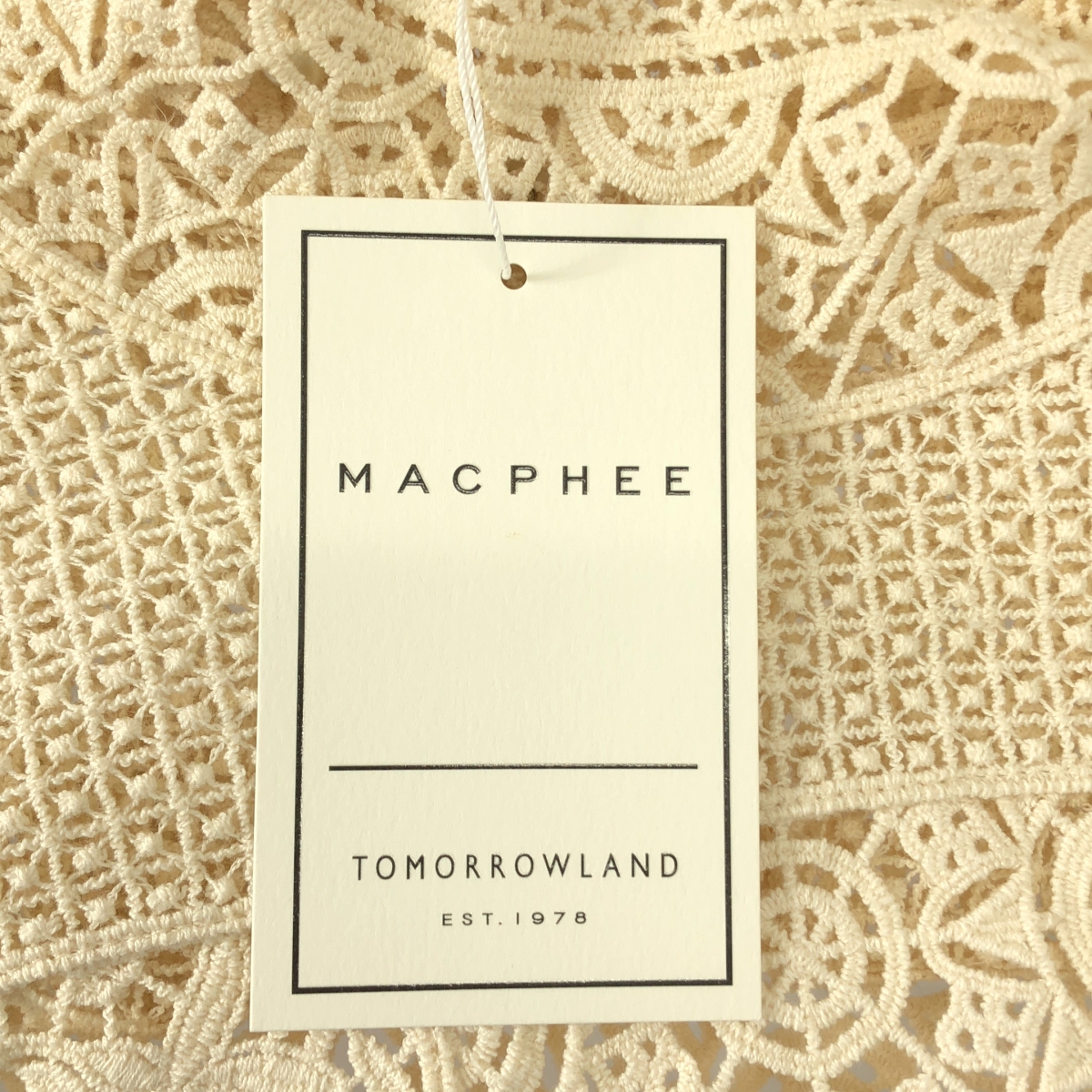 その他 コットン レース ブラウス