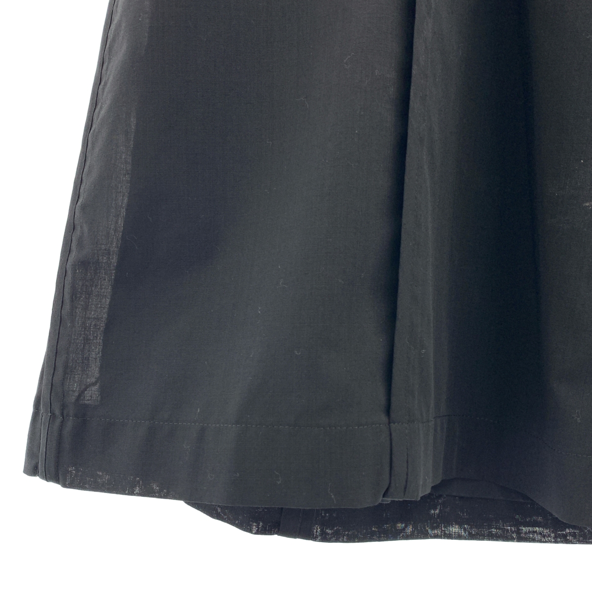 noir kei ninomiya / ノワールケイニノミヤ ウール ワイド タック デザイン パンツ