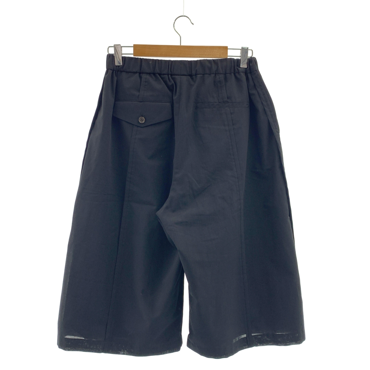 noir kei ninomiya / ノワールケイニノミヤ ウール ワイド タック デザイン パンツ