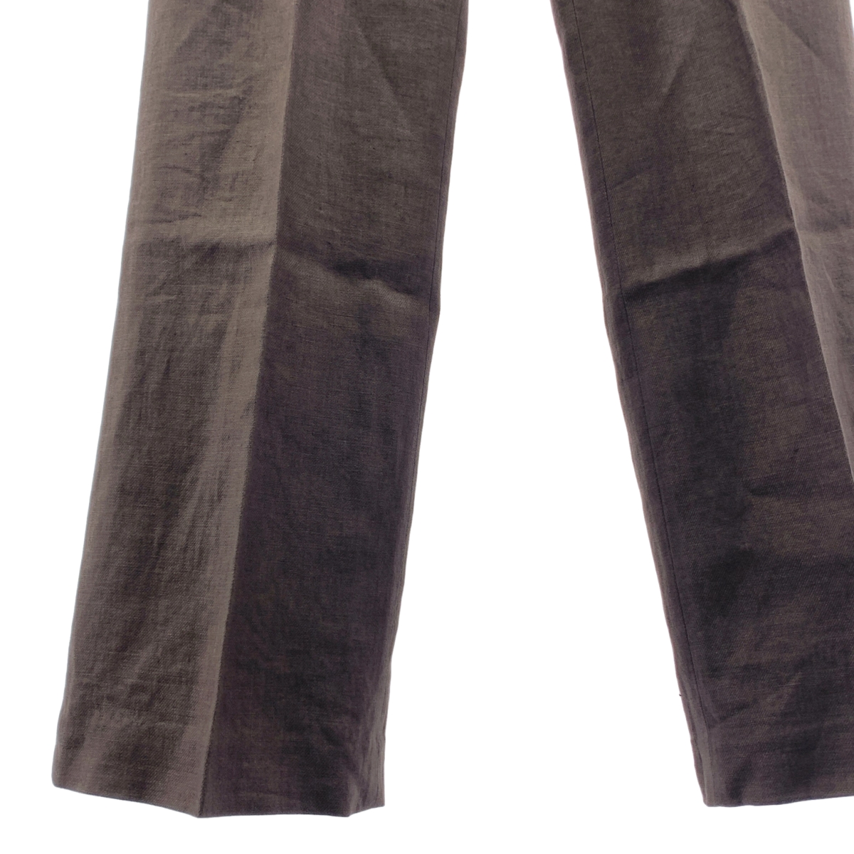 Deuxieme Classe / ドゥーズィエムクラス スリム フレア パンツ(linen)