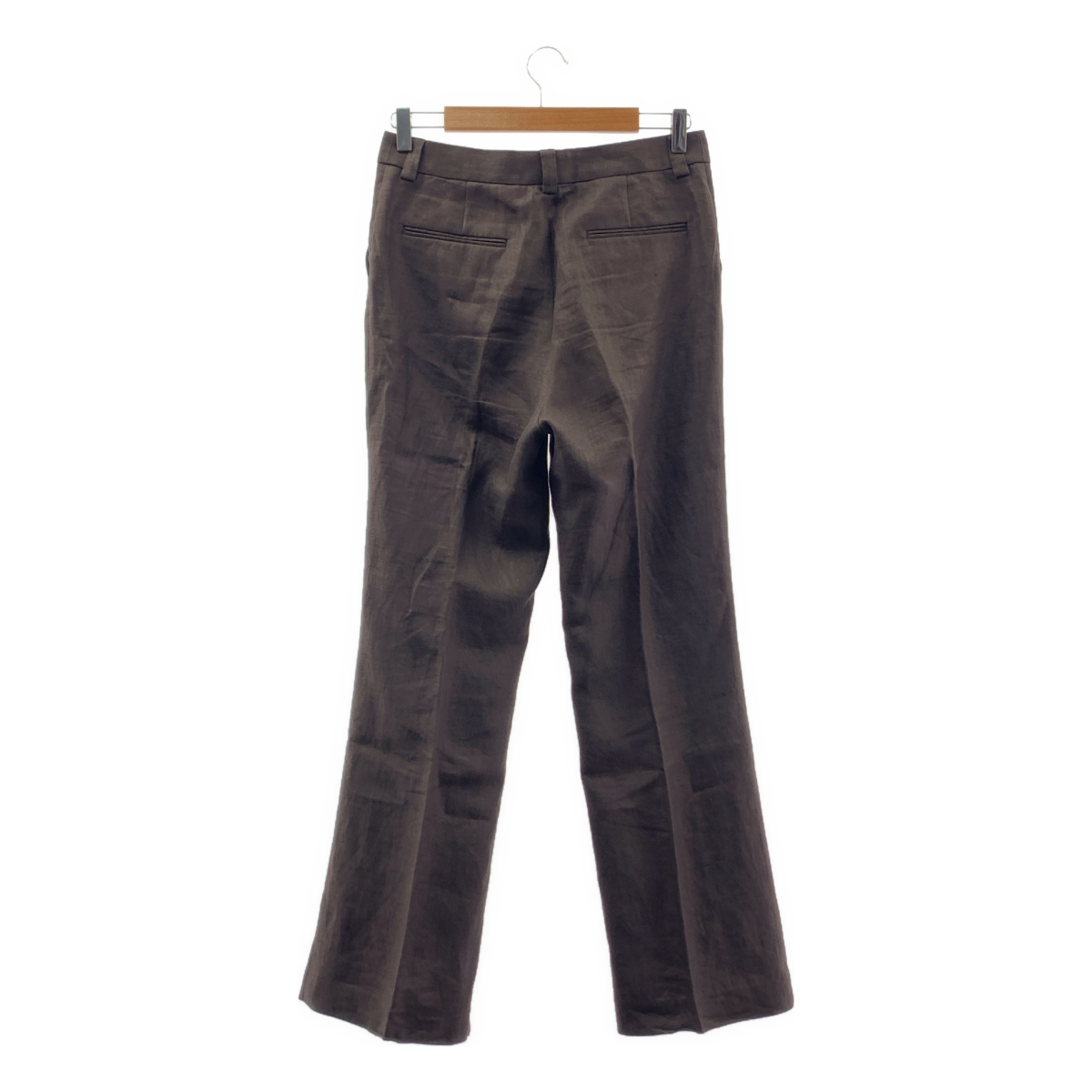 Deuxieme Classe / ドゥーズィエムクラス スリム フレア パンツ(linen)