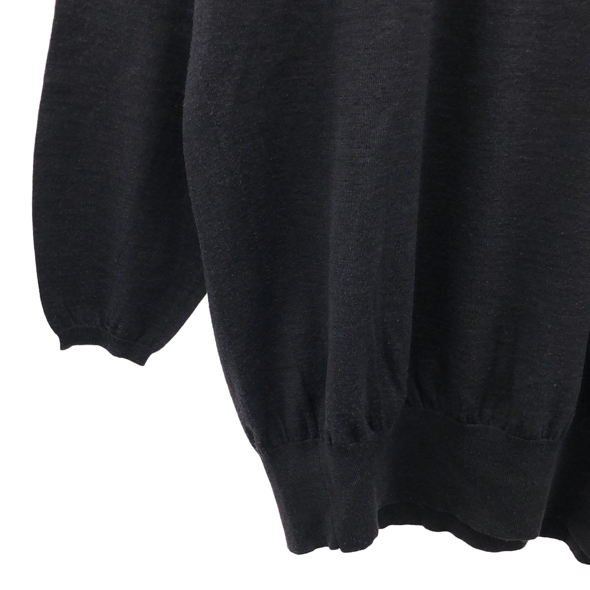 Drawer / ドゥロワー 18G ギャザータートルネックニット