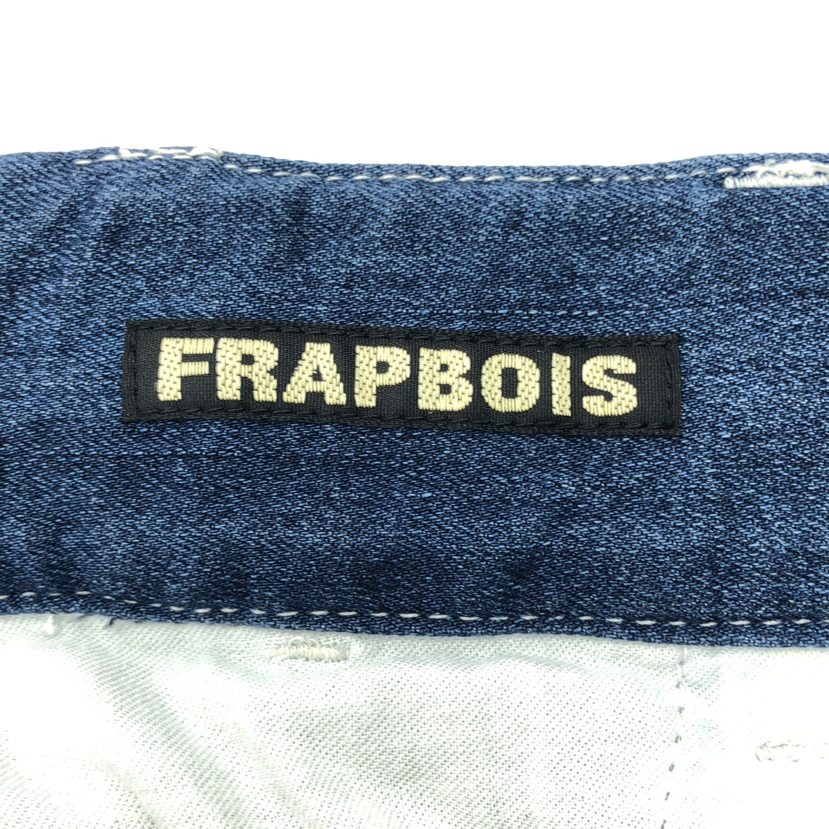 その他 ウエストロゴ ビーチデニム テーパード バルーン ワイドパンツ