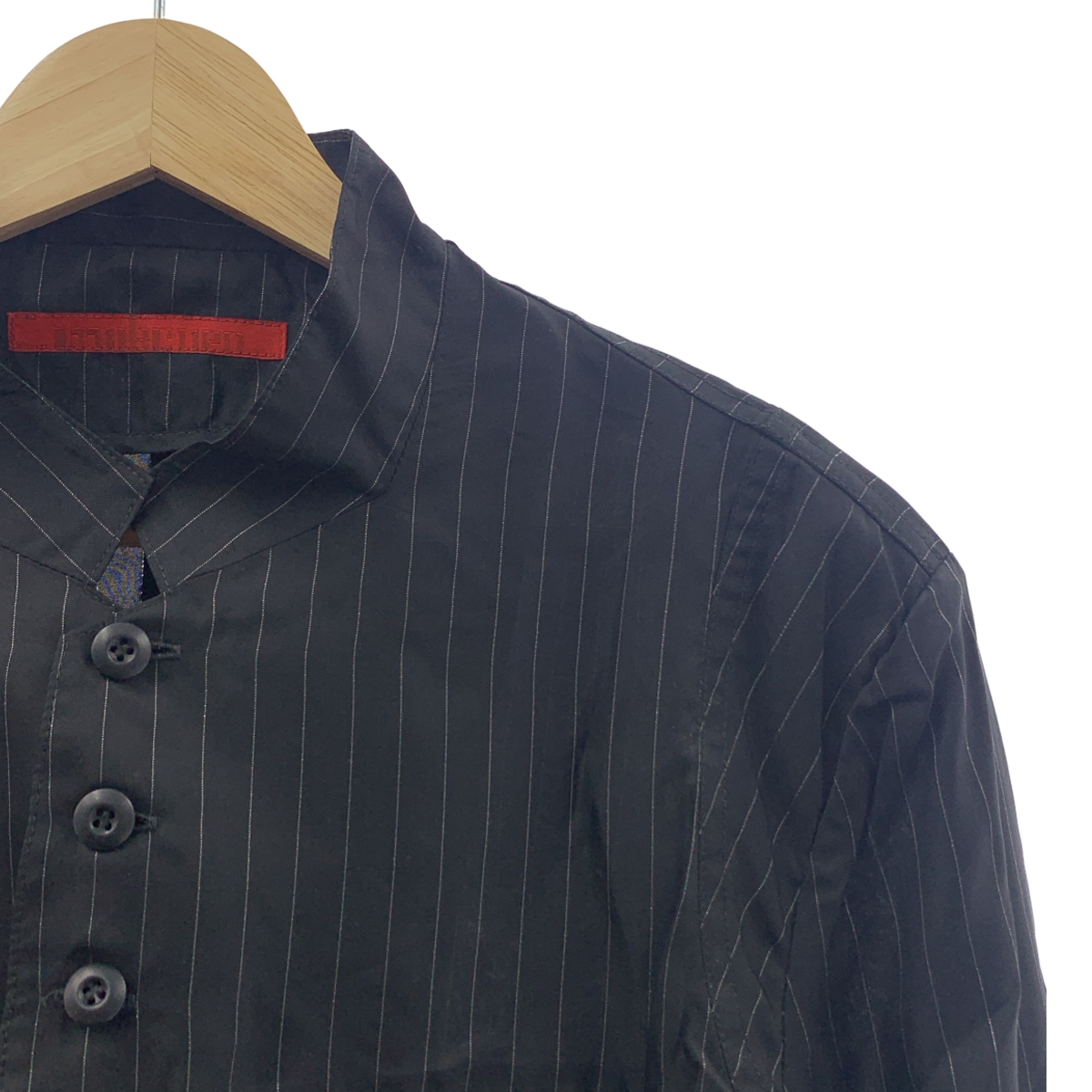 その他 st lining jacket ストライプ キュプラ ショートジャケット