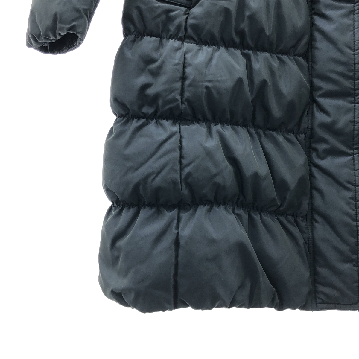 BURBERRY LONDON / バーバリーロンドン スタンドカラー ベルテッド ダウンコート / 裏地ノヴァチェック