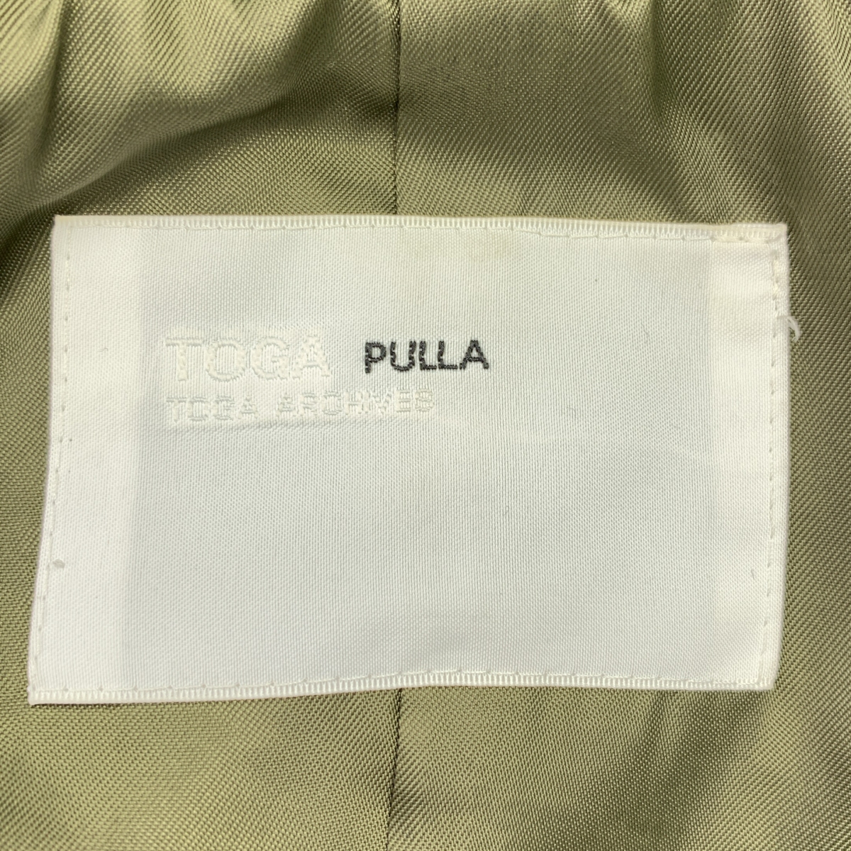 TOGA PULLA / トーガプルラ Nylon twill embroidery blouson / エンブロイダリー ブルゾン ジャケット