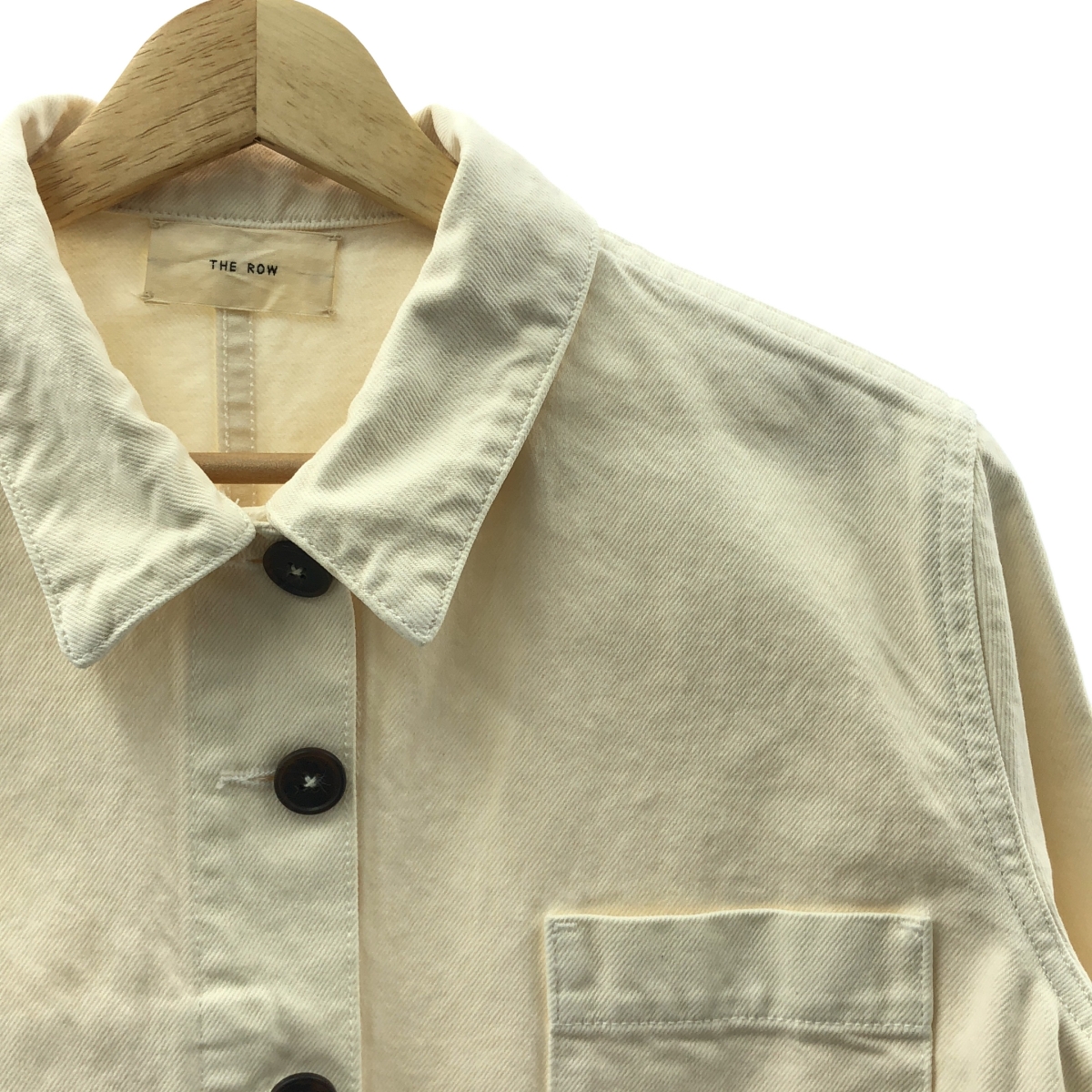 THE ROW / ザロウ KURT JACKET カートジャケット ホワイトデニム カバーオール