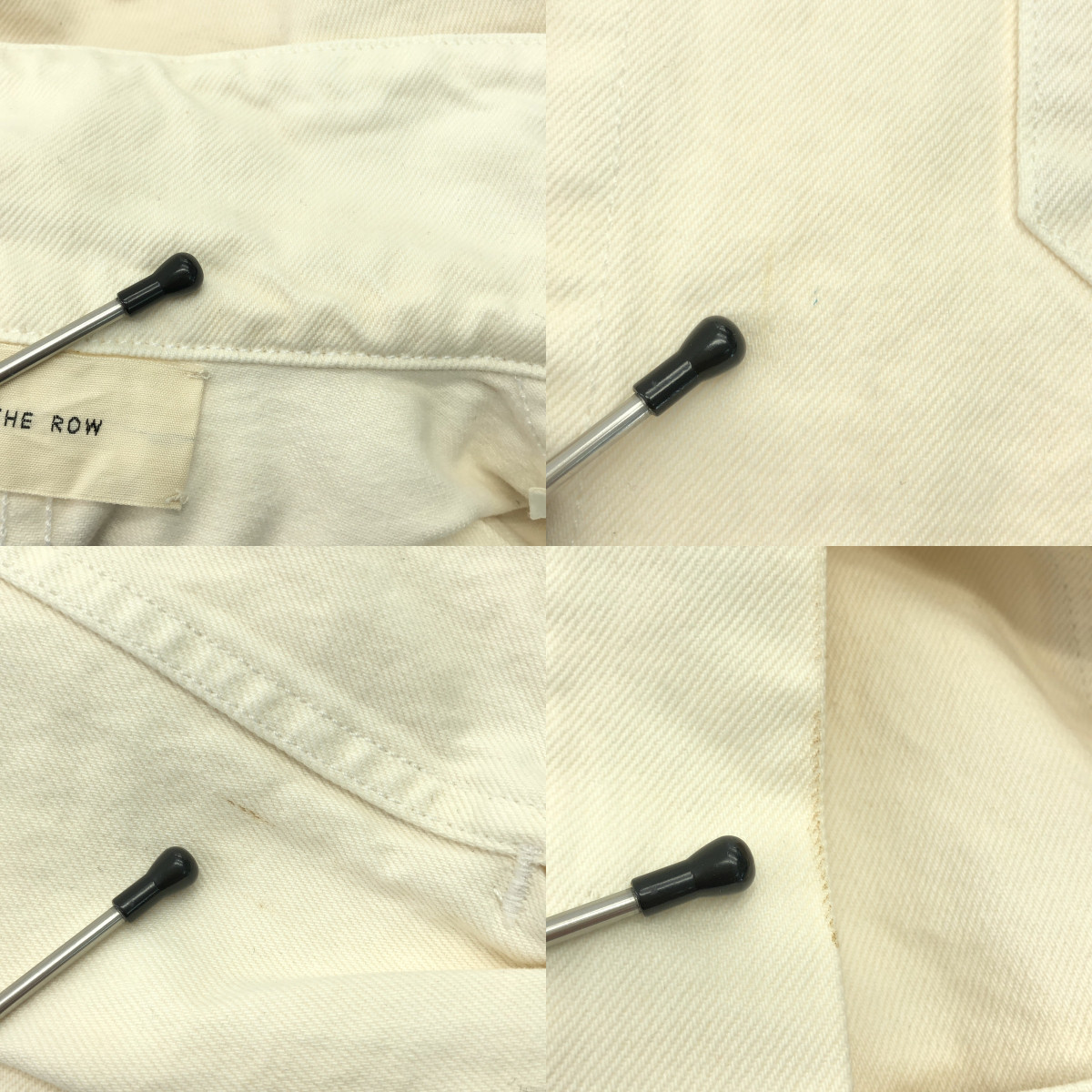 THE ROW / ザロウ KURT JACKET カートジャケット ホワイトデニム カバーオール