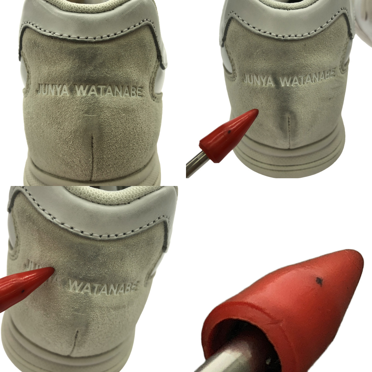 JUNYA WATANABE COMME des GARCONS / ジュンヤワタナベ × New Balance / ニューバランス URC42WW レザー ロゴ スニーカー