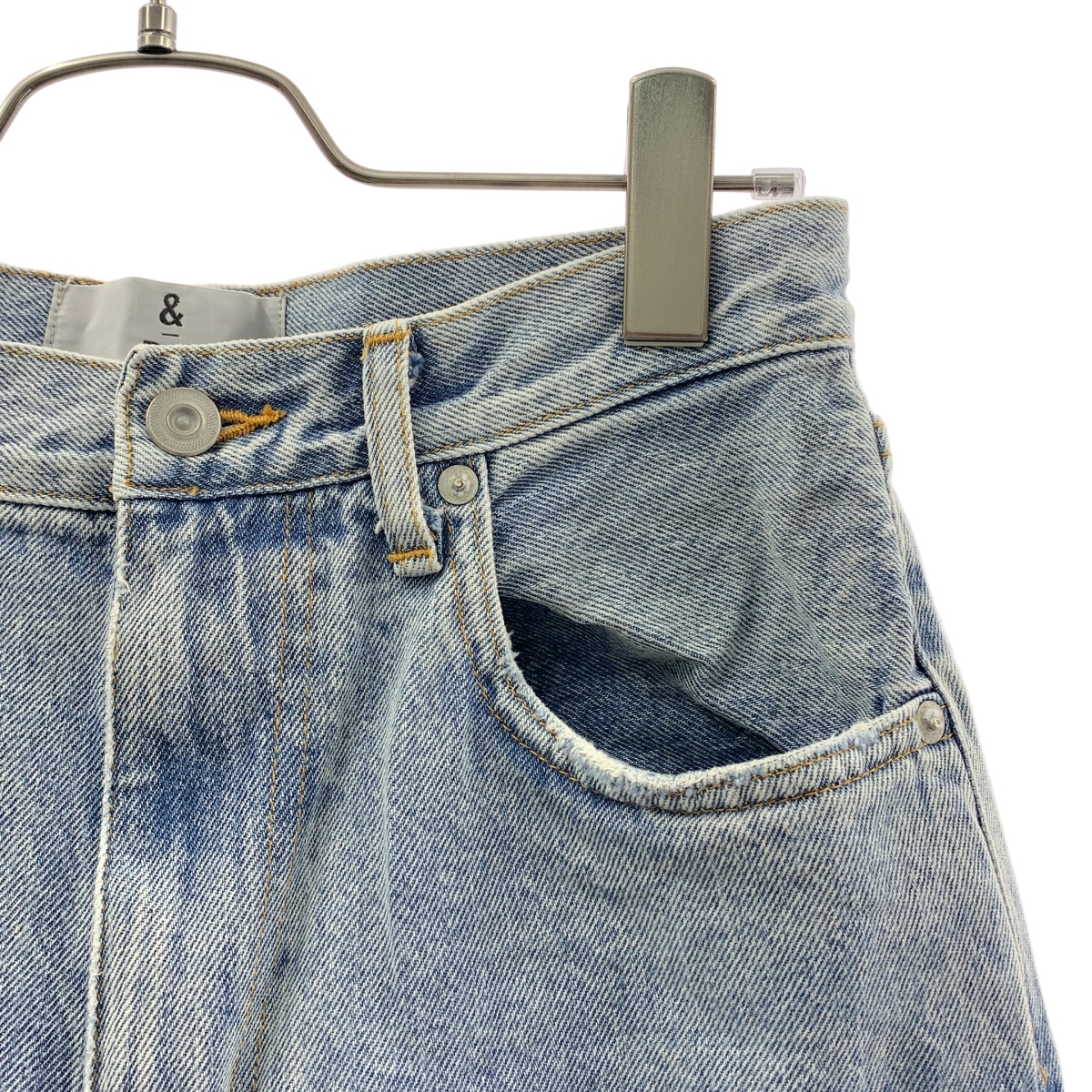 Curensology / カレンソロジー カーヴィーデニムパンツ