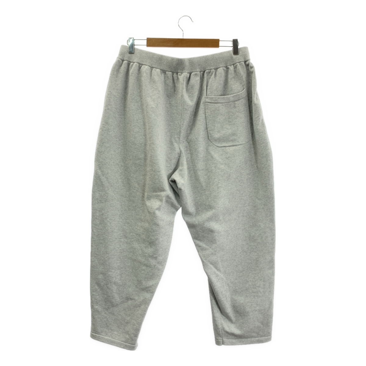 is-ness / イズネス コットンポリエステルニットイージーパンツ