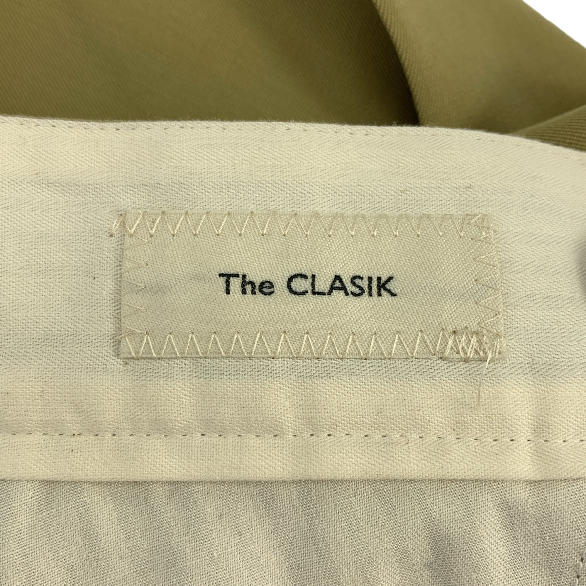 The CLASIK / ザ・クラシック DOUBLE PLEATS TROUSER スラックスパンツ